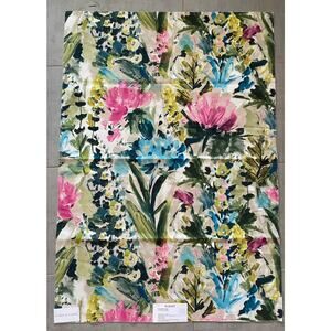 Kravet Hydrangea Summer Designer Cotton Fabric Sample 25'' x 37''